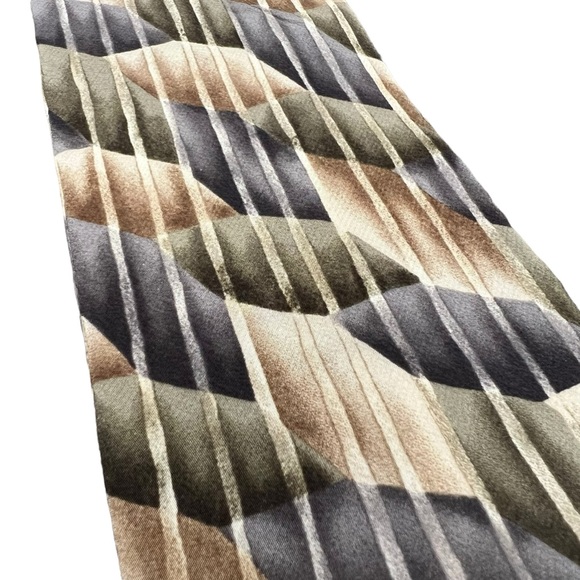 2/$15 Grateful Dead Crazy Fingers Third Set 100% Silk Tie 90s vintage 4" x 55.5" - Picture 4 of 10